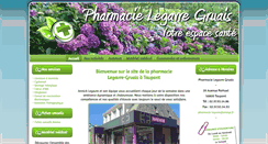 Desktop Screenshot of pharmacie-taupont.com